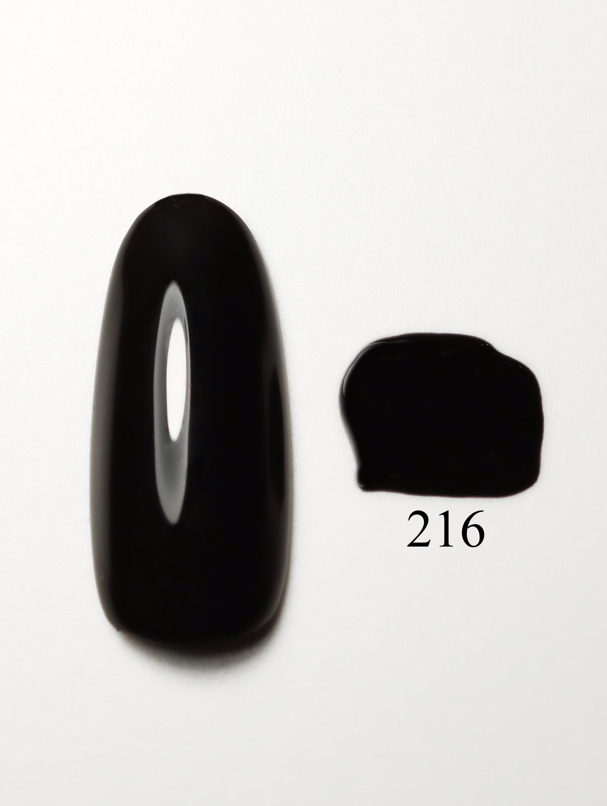 Misha New York Gel Polish 216 Black, 15ml