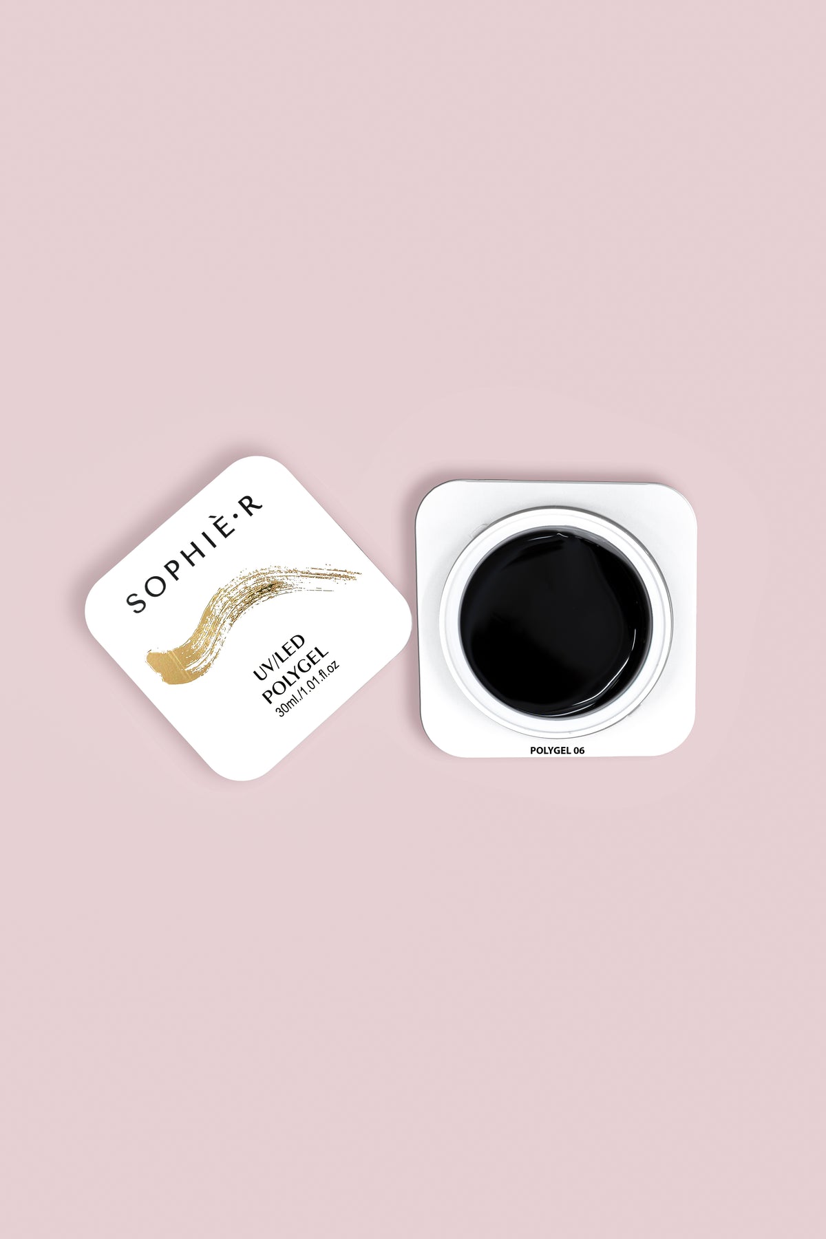 SOPHIÈ • R Polygel 6 Black, 30 ml