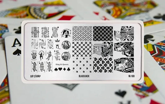 Stamping plate Go! Stamp 169 BlackJack
