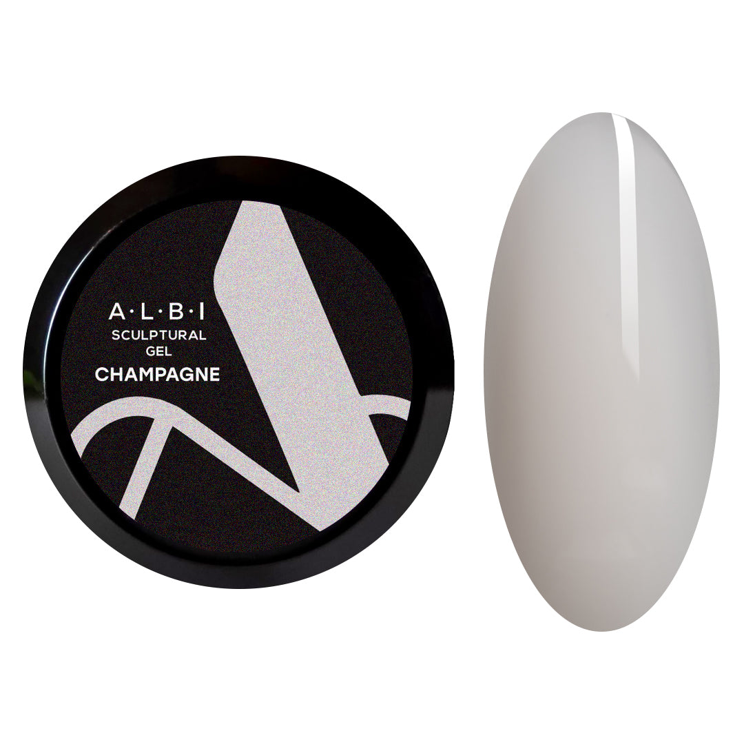 Sculptural gels ALBI Champagne, 15ml