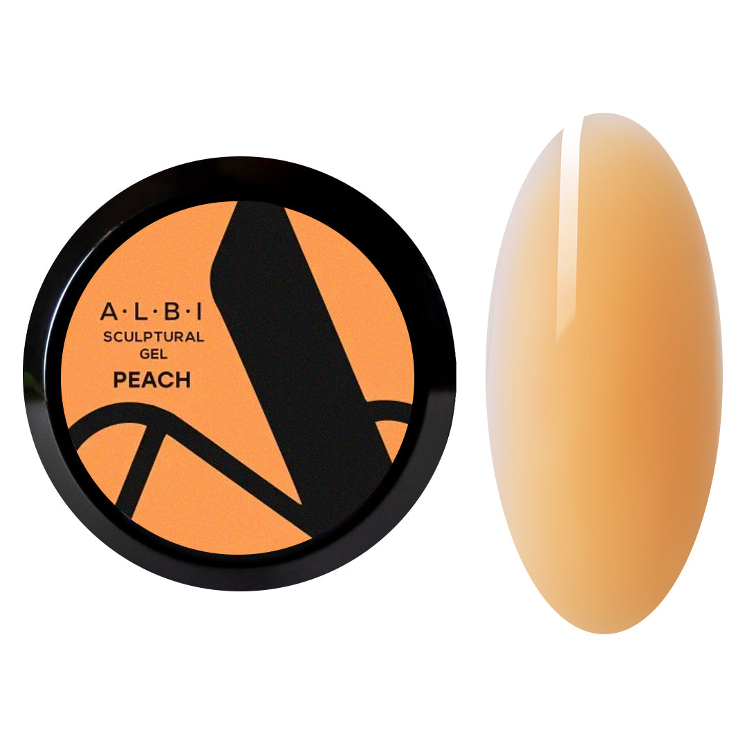 Sculptural gels ALBI Peach, 15ml