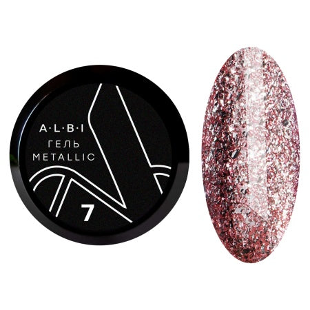 Albi Gel Polish Metallic №7, 5g