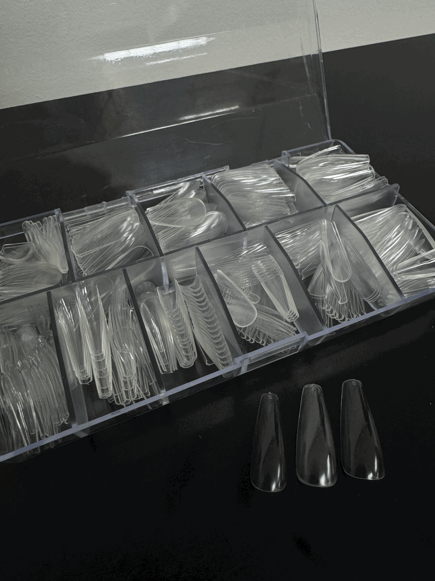Gel Tips Coffin Long (240 pcs)