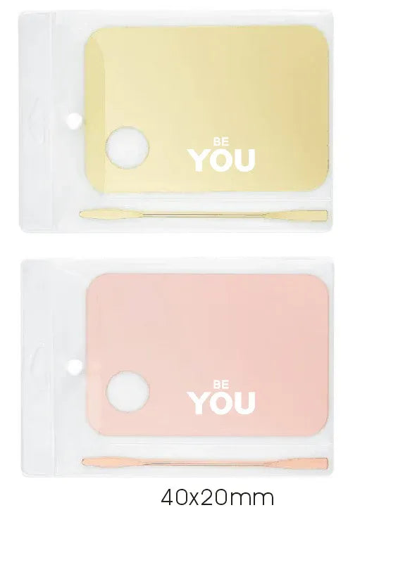 BEYOU Pallet for color mixing, Gold
