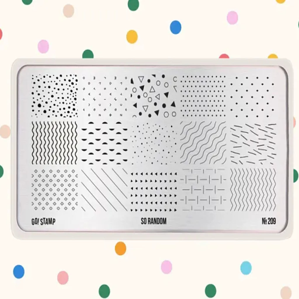 Stamping plate Go! Stamp 209 So random