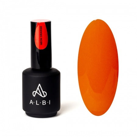 Albi Rubber Base Neon Orange, 15ml