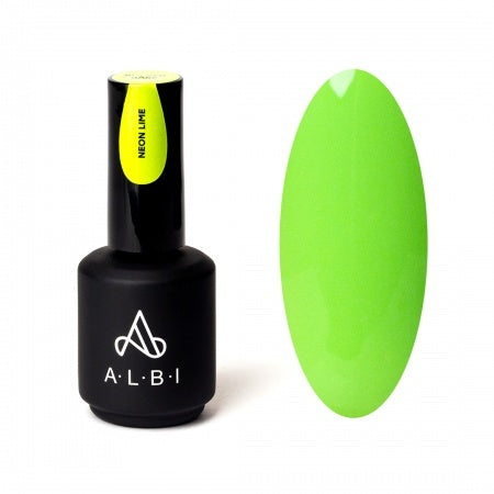 Albi Rubber Base Neon Lime, 15ml
