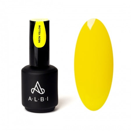 Albi Rubber Base Neon Yellow, 15ml