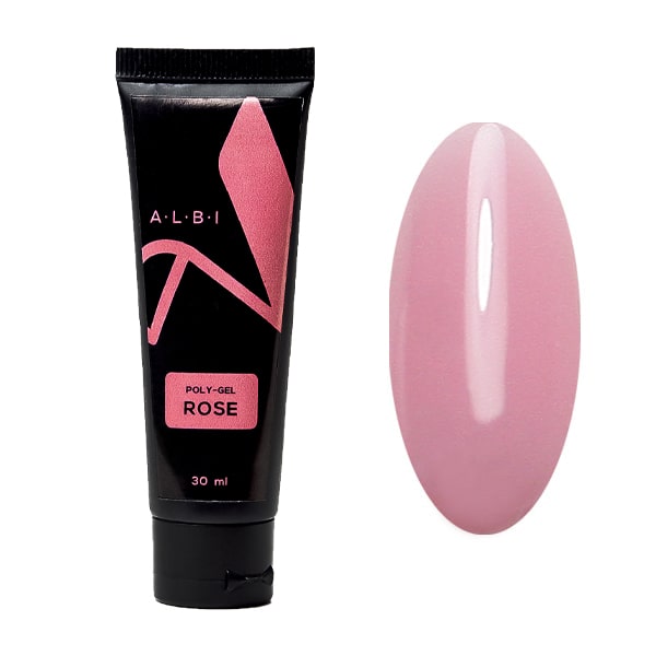 Polygel ALBI Rose, 60 ml