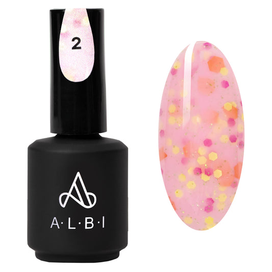 Albi Rubber Base Yogurt 2, 15ml