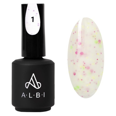 Albi Rubber Base Yogurt 1, 15ml