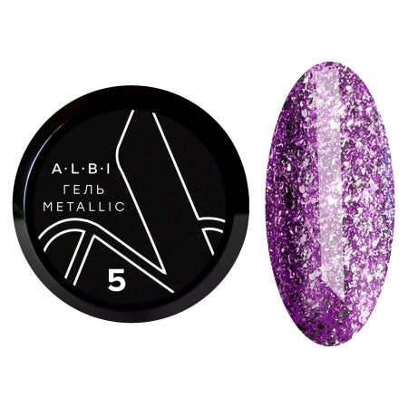 Albi Gel Polish Metallic №5, 5g
