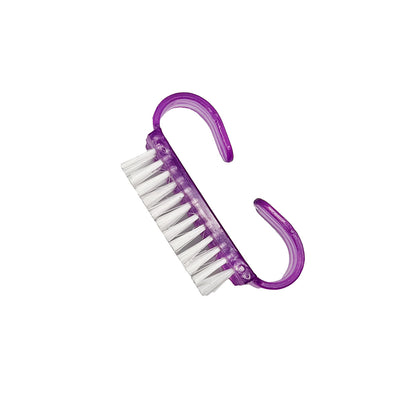 Nail Dust Brush (purple/pink)