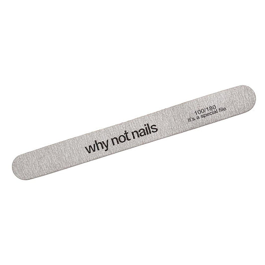 WHY NOT NAILS files 100/180 grit 50pcs