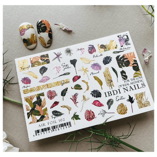 IBDI nail decals/ sliders AIR №102