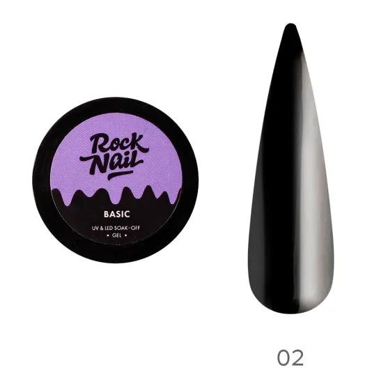 Rock Nail 02 Total Black, 3g