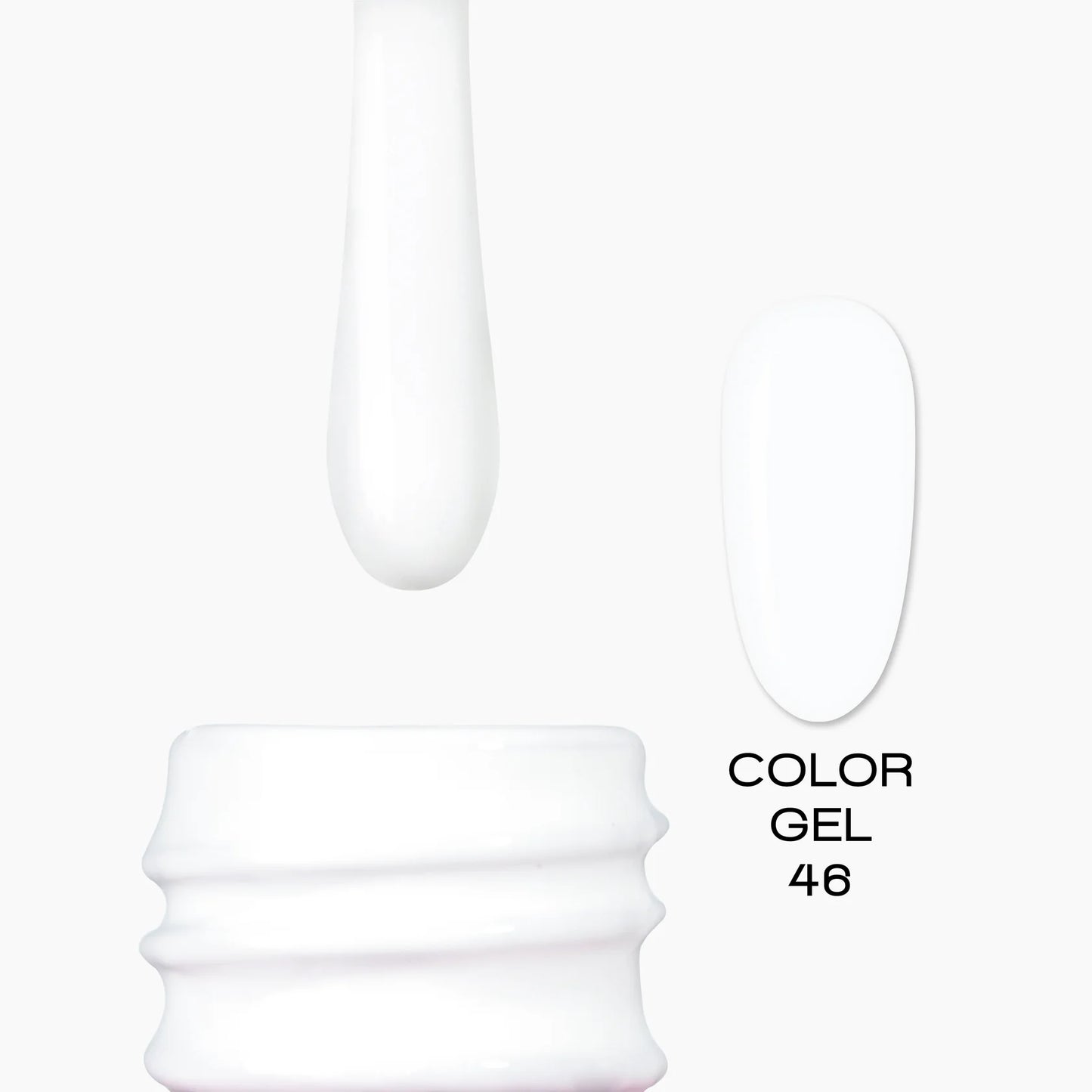 ELITE EMBRACE Professional Color Gel 46 10ml, white