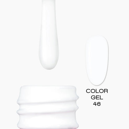 ELITE EMBRACE Professional Color Gel 46 10ml, white