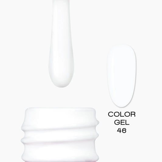 ELITE EMBRACE Professional Color Gel 46 10ml, white