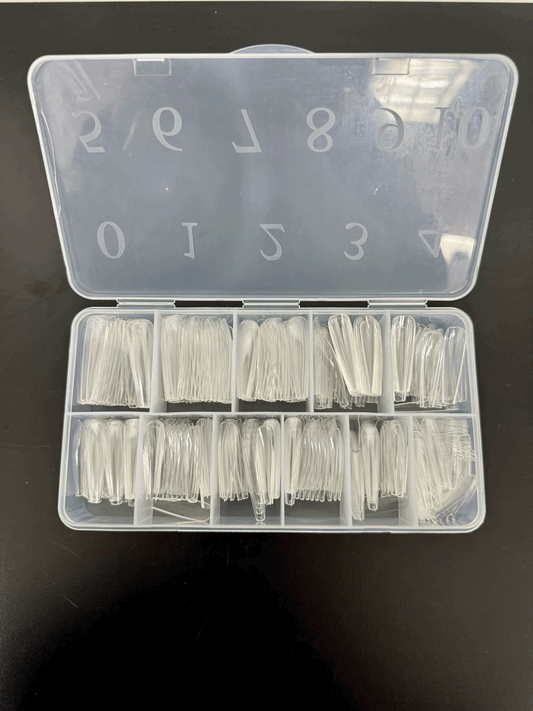 Gel Tips Coffin Extra Long (240 pcs)