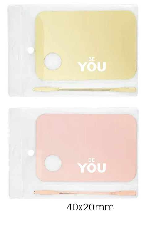 BEYOU Pallet for color mixing, Gold