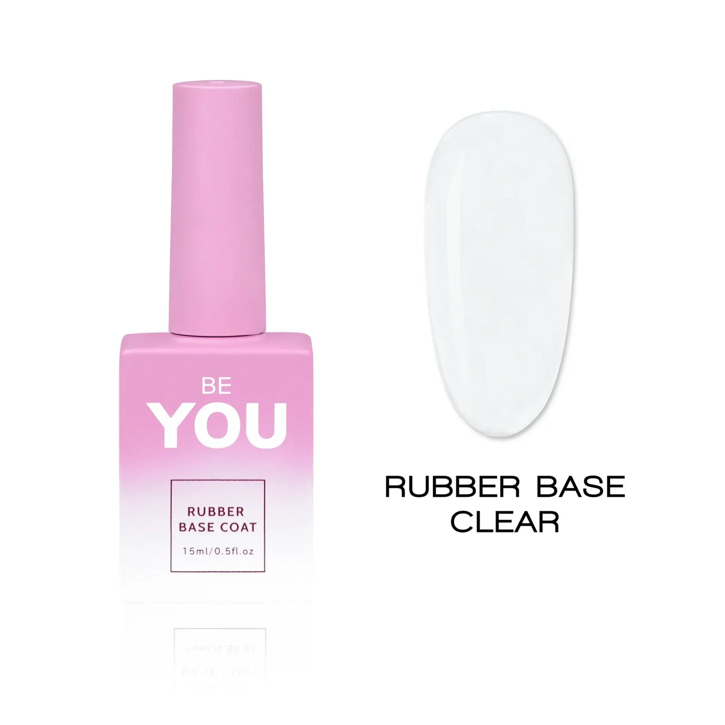 BEYOU Professional Rubber Base Clear, 15ml