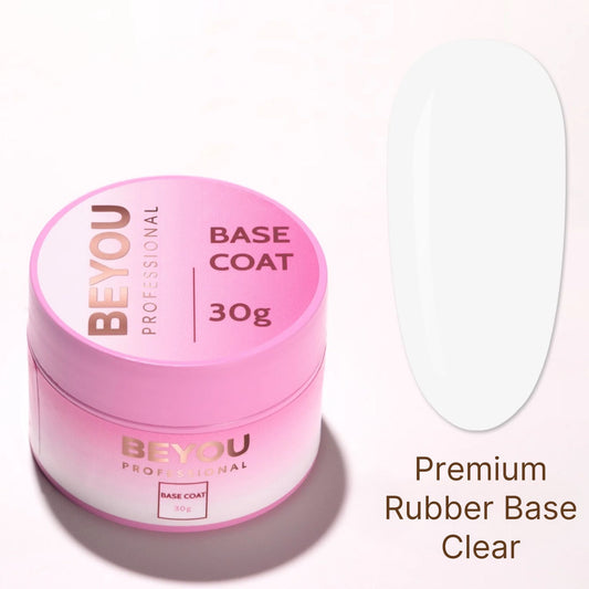 BEYOU Premium Rubber Base Clear, 30ml
