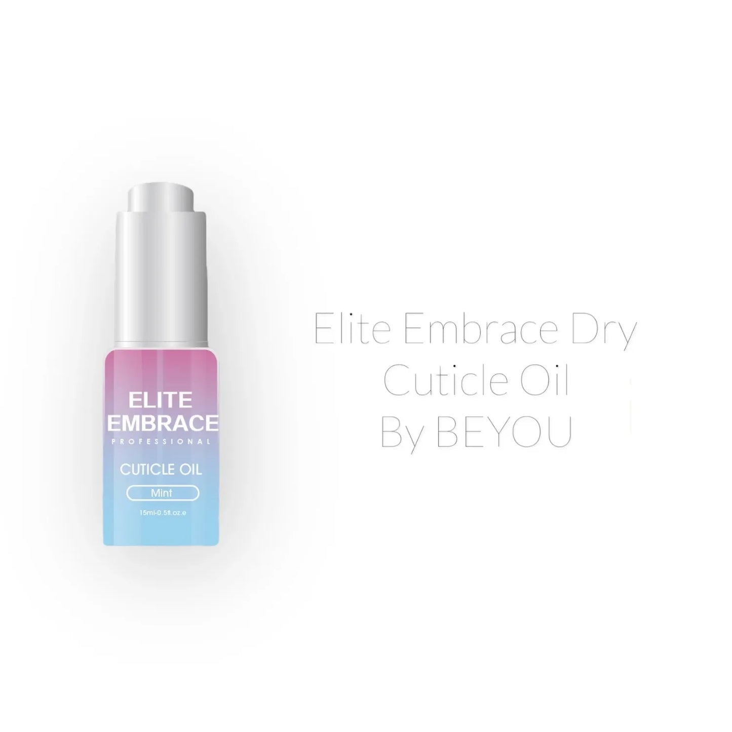 ELITE EMBRACE Professional by BEYOU DRY CUTICLE OIL 15ml, Green Tea