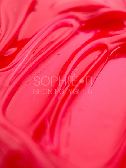SOPHIÈ ' R Neon Polygel 6, 30ml