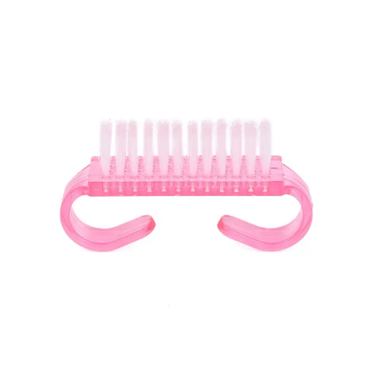 Nail Dust Brush (purple/pink)