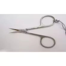 Manicure scissors professional for cuticle left hand zinger, gift set